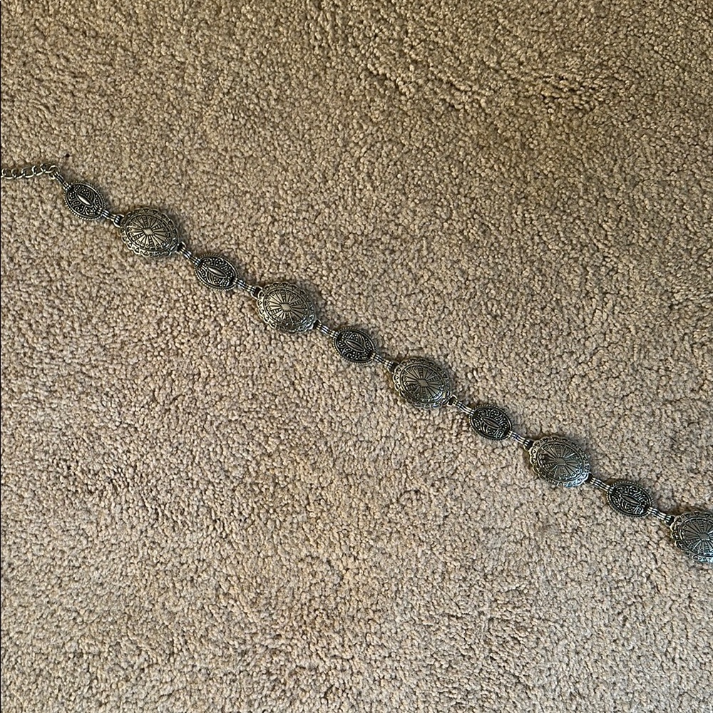 Elegant Silver Belt
